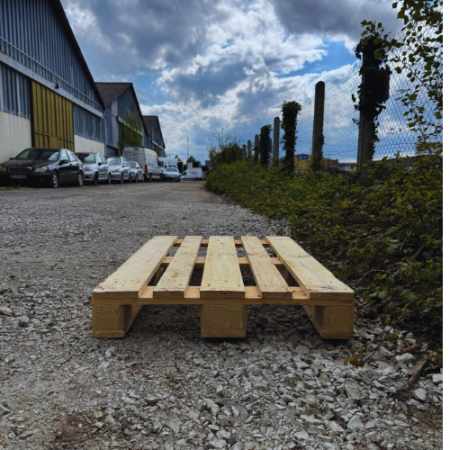 Lot de 45 | Palettes Europe EPAL bois 120x80cm Occasion 1er choix